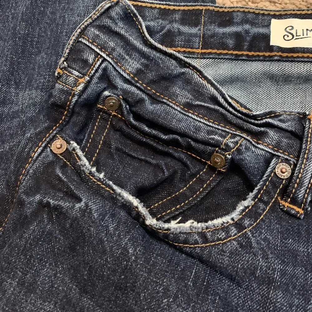 Men’s Old Navy Button Fly Slim Jeans 32 x 32